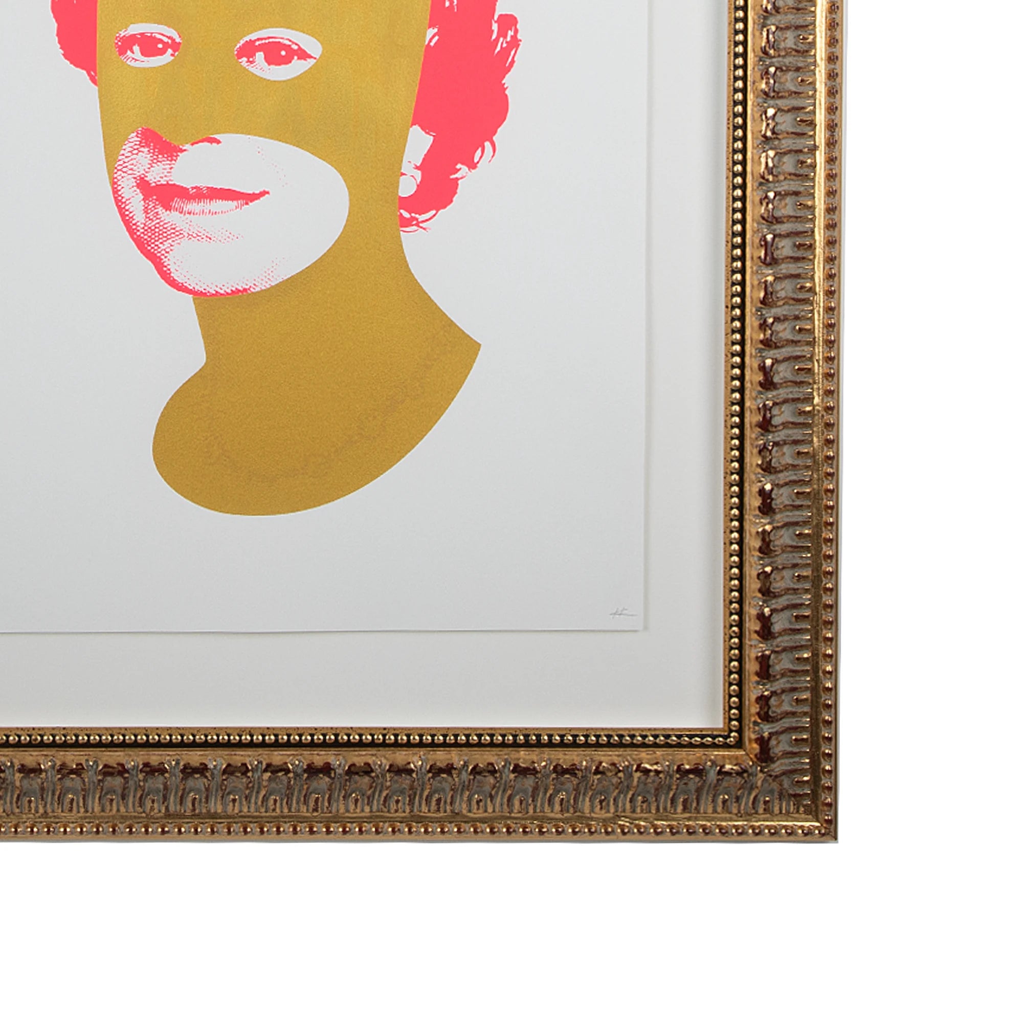 Rich Enough to Be Batman – Pink & Gold Queen - Signed Print-2